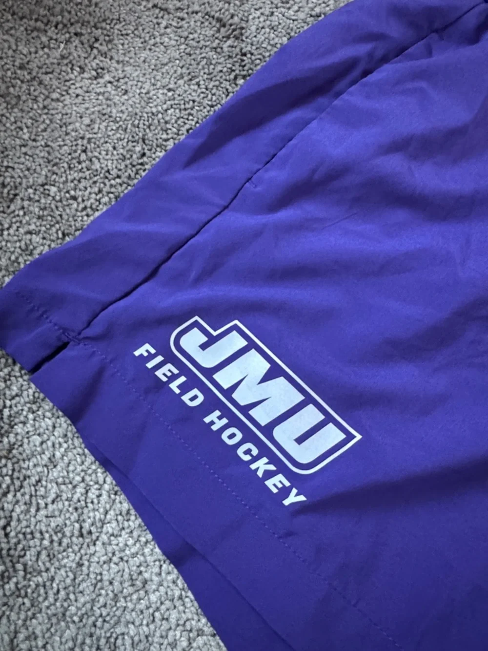 Nike Dri Fit JMU James Madison University Field Hockey Purple Shorts SIZE M - Picture 4 of 8